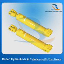 Cylindre hydraulique soudé à cylindre 100 tonnes pour tracteur long